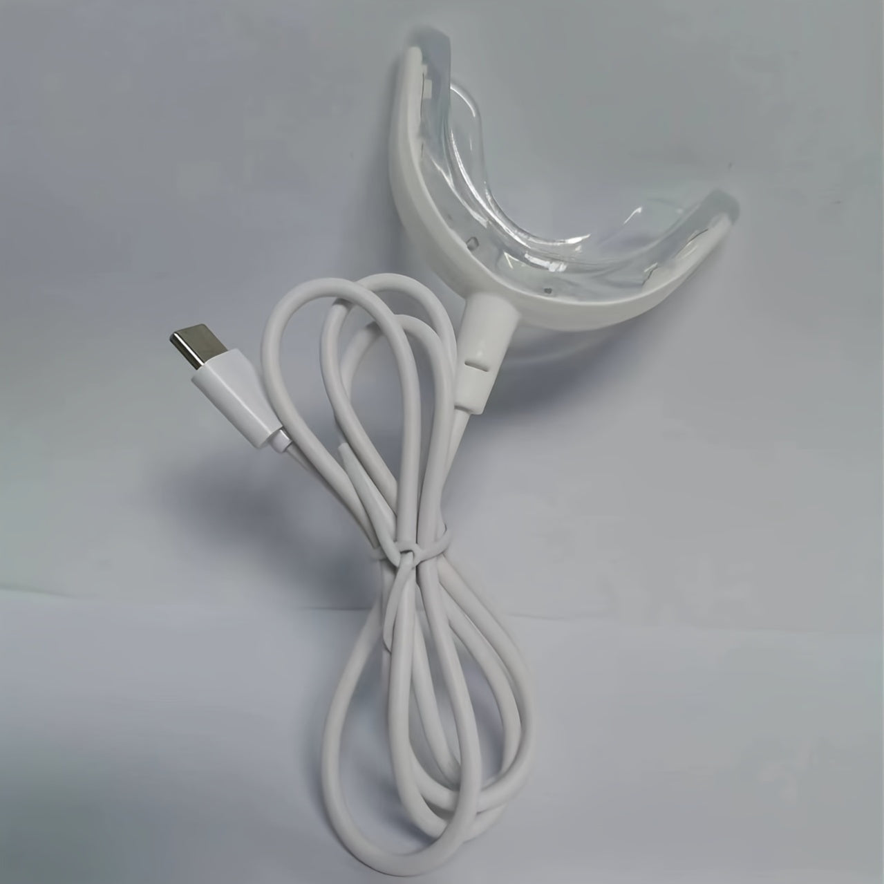 LED Teeth Whitening Light USB Powered No Batteries Dental Care Accessory for Men and Women