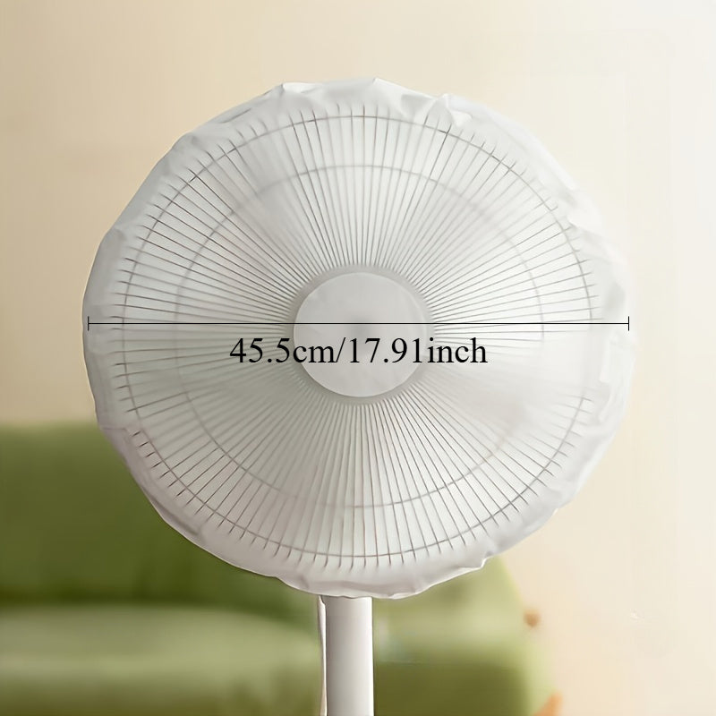 Universal PVC Fan Protective Cover Easy to Install Space-Saving Good Fan Protection