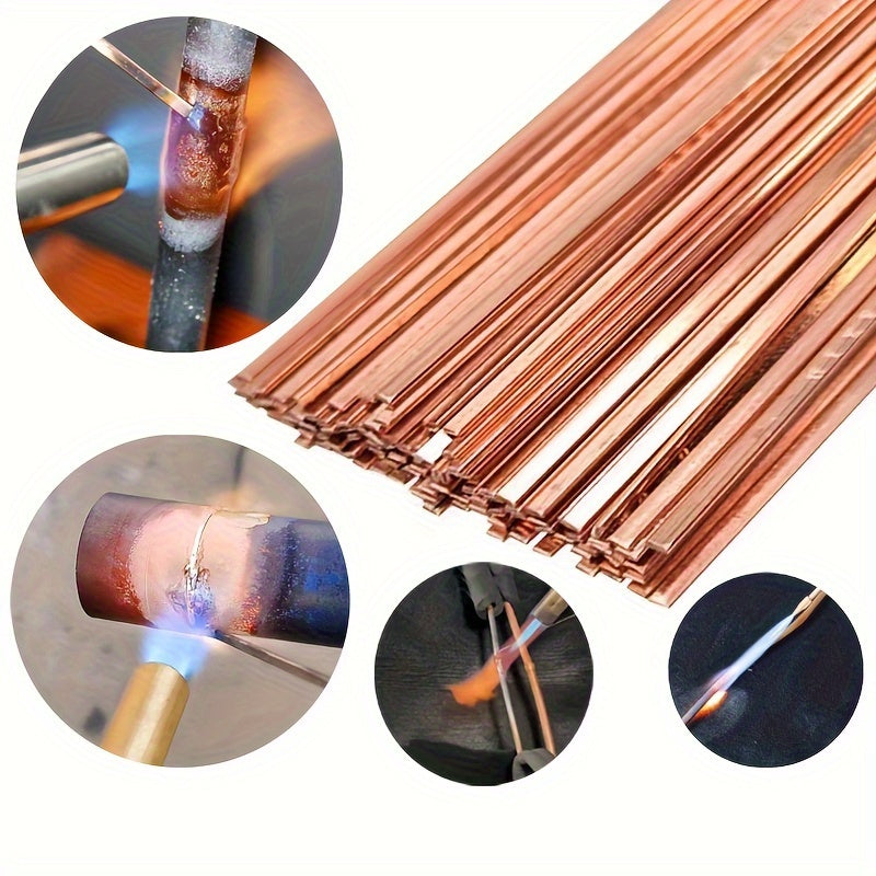 Copper Tube Welding Electrodes for Air Conditioning Refrigerator Maintenance Phosphor Copper Flat Electrodes