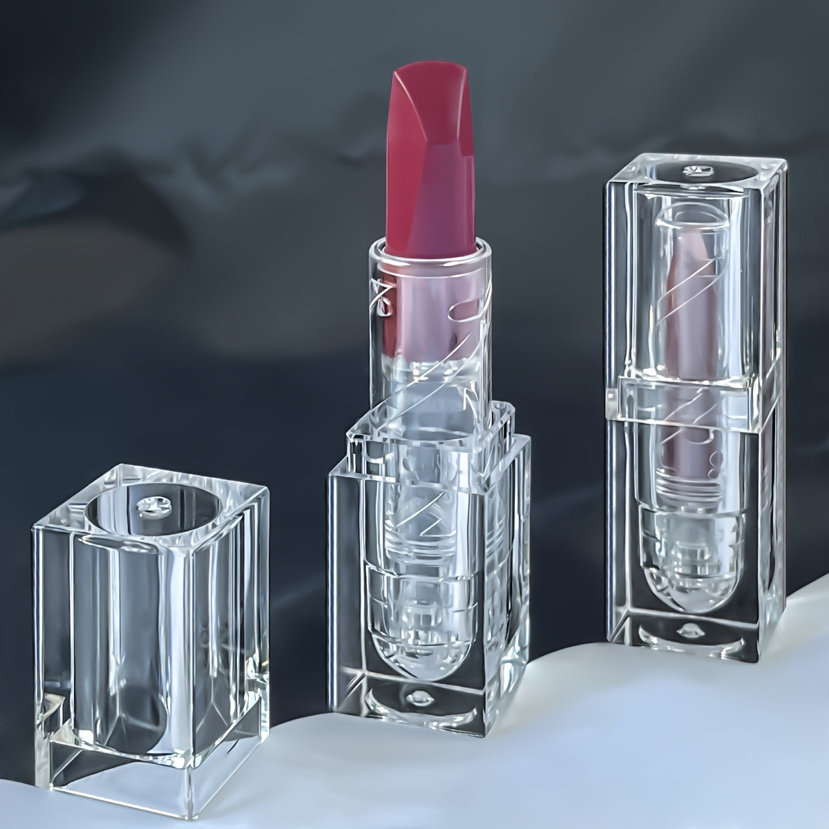 Mujer barra de labios impermeable de dos en uno con gradiente, no se desvanece, regalo romántico