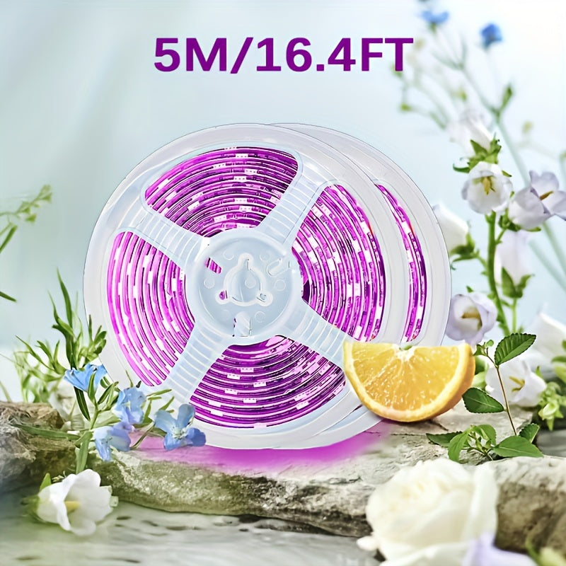 USB Plant Growth Light Strip Full Spectrum Dimmable Indoor Garden Light