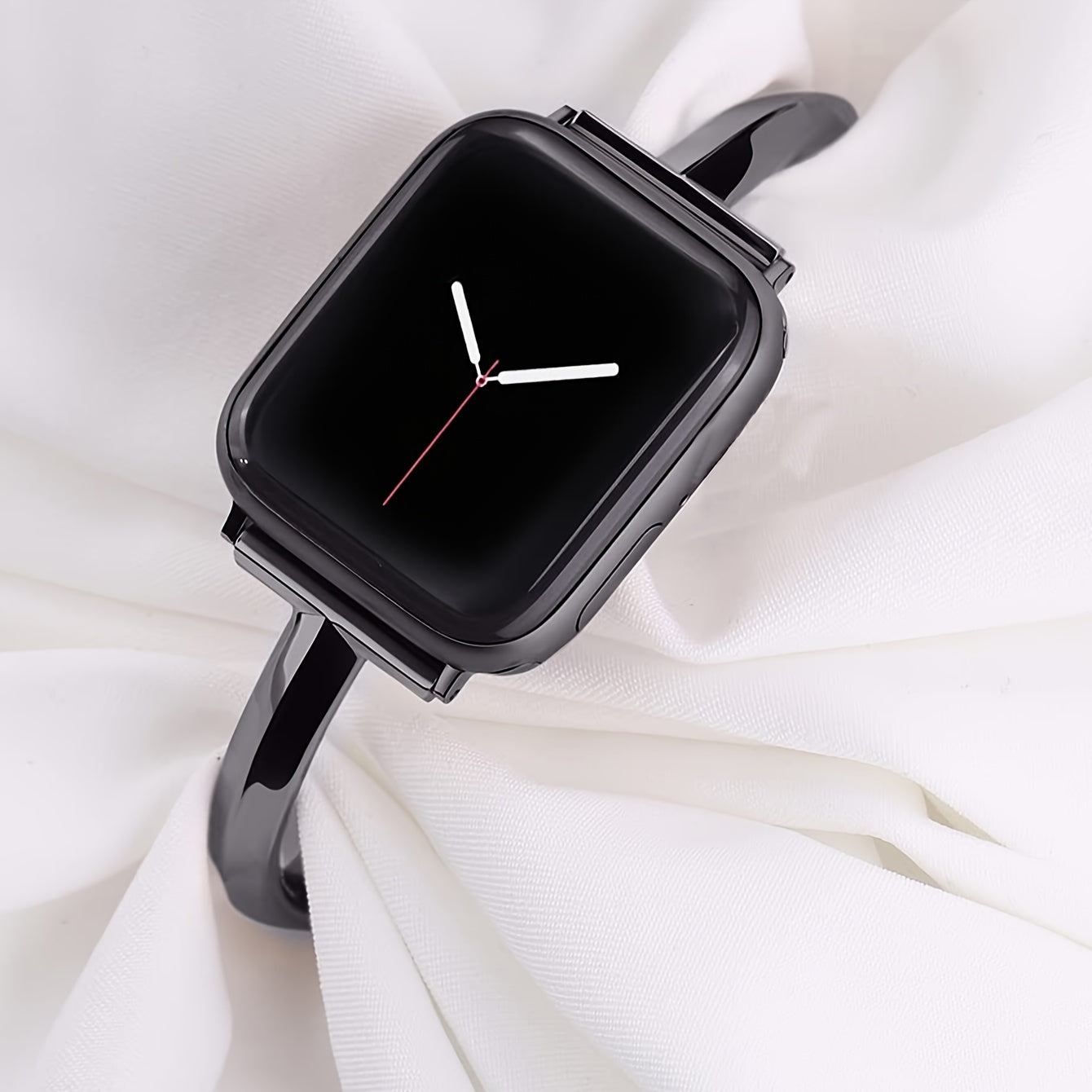 Women's Aluminum Alloy T-Shape Smartwatch Strap for Apple Watch 38mm-49mm