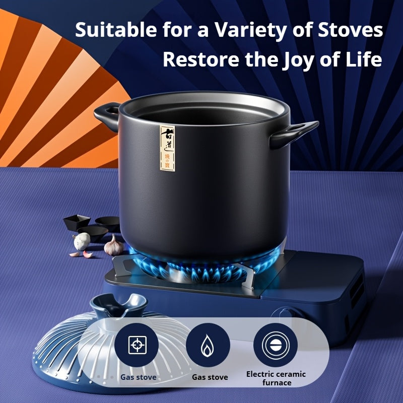 Stainless Steel 4 Quart Saucepan with Lid for Soups Stews and Cooking