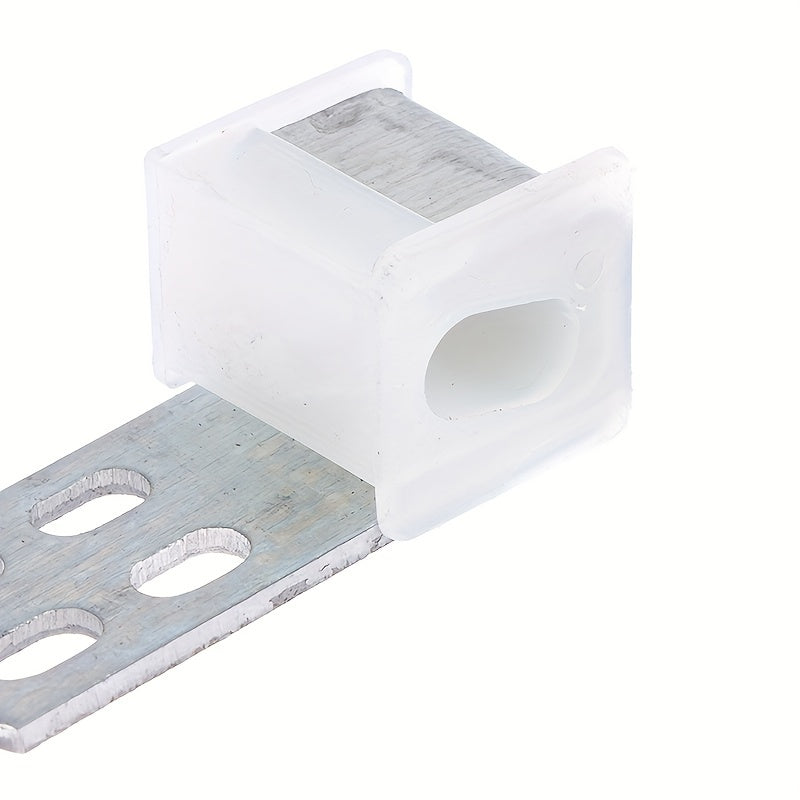 2-Pack White Metal Sofa Spring Clips for Couch Cushion Repair