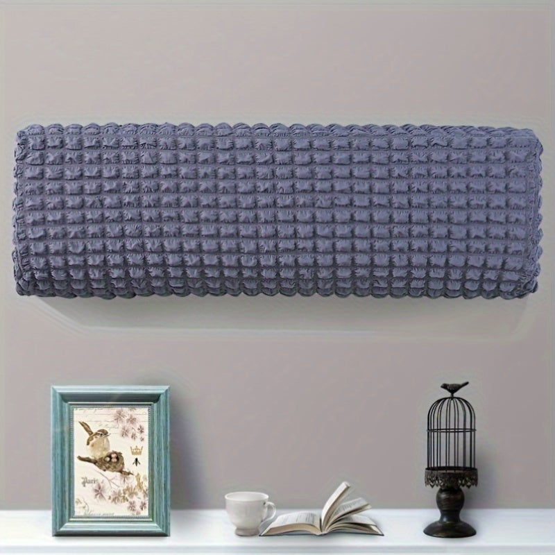 Indoor Wall-Mounted Air Conditioner Cover with Remote Control, Elastic Horn Material