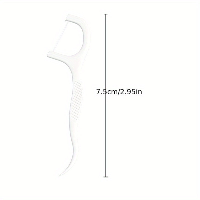 100 Ultra-Fine Disposable Toothpicks for Oral Care Deep Cleaning