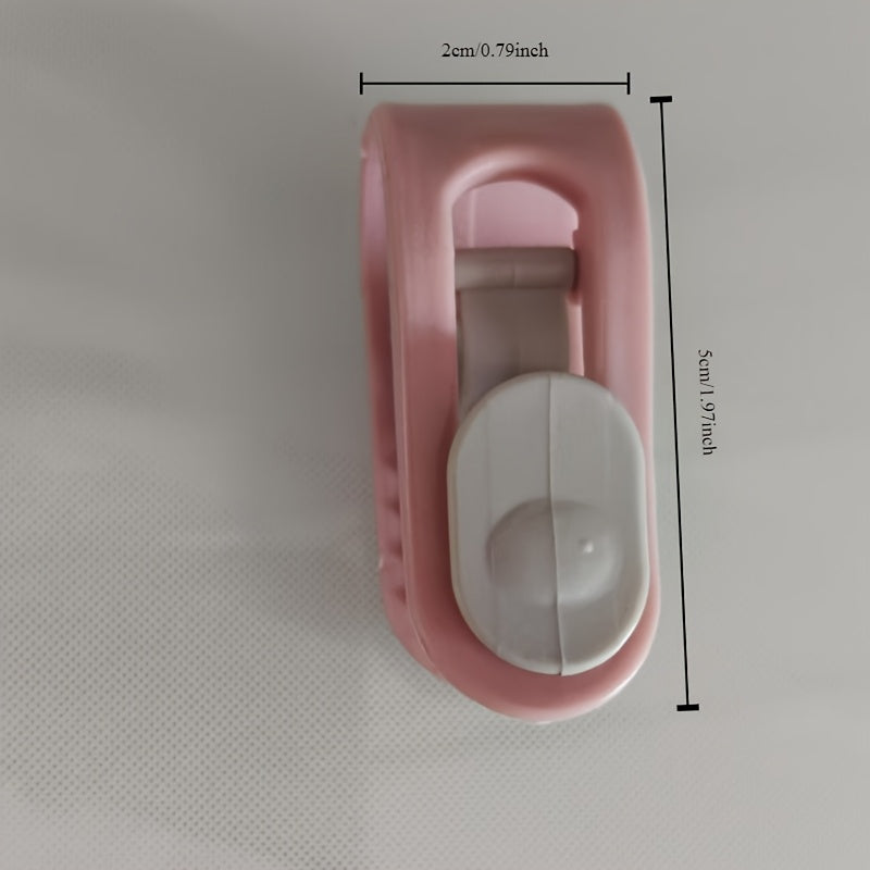 Pink Bed Sheet Clips 9 Pieces, No Needle Fasteners for Quilts and Curtains