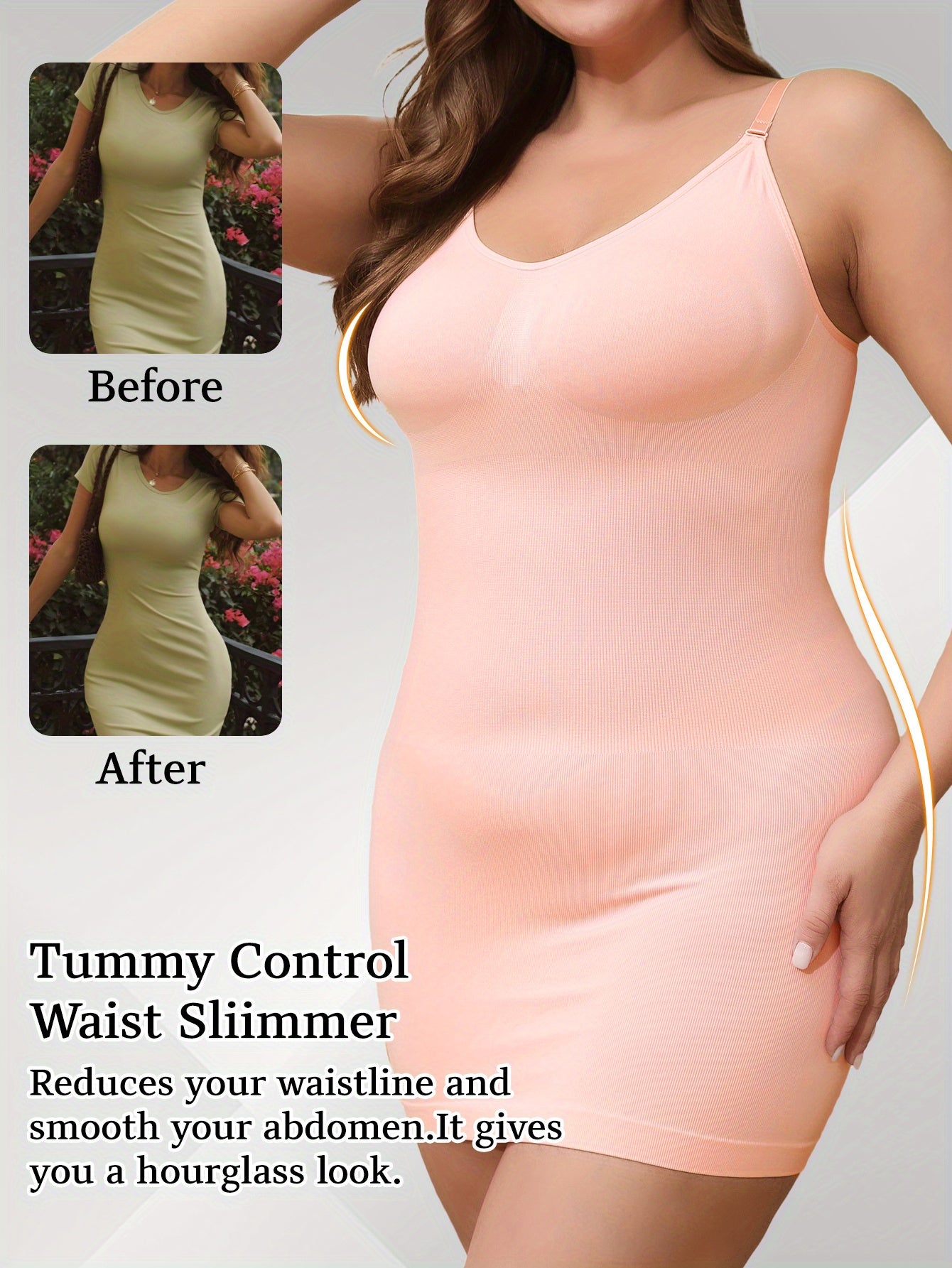 Women's Pastel Pink Bodycon Dress for Gym Yoga and Casual Seamless Fit