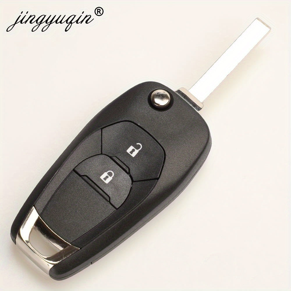 Car Remote Fob Black Ergonomic Design for Keyless Entry, Alarm, Start