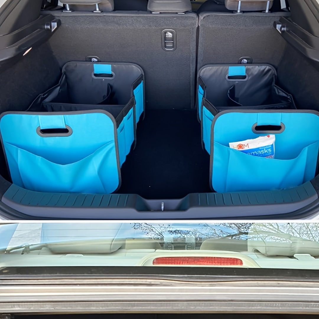 Car Trunk Organizer Oxford Cloth Large Capacity Foldable Storage Box