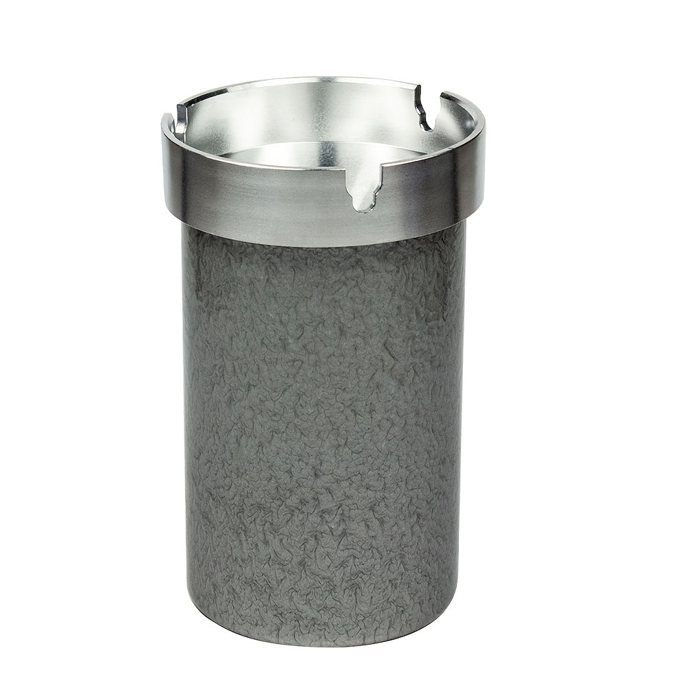 Unisex Aluminum Alloy Gold Ashtray Smoke Coupon Holder Durable