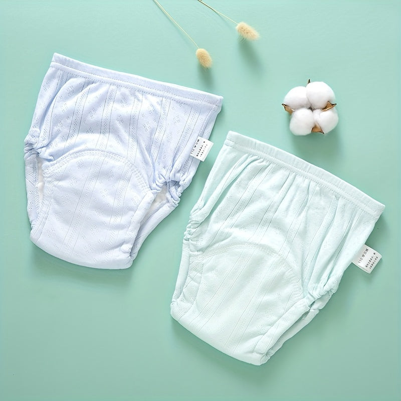 Pack de 4 pantalones de entrenamiento transpirables e impermeables para cubiertas de pañales de tela