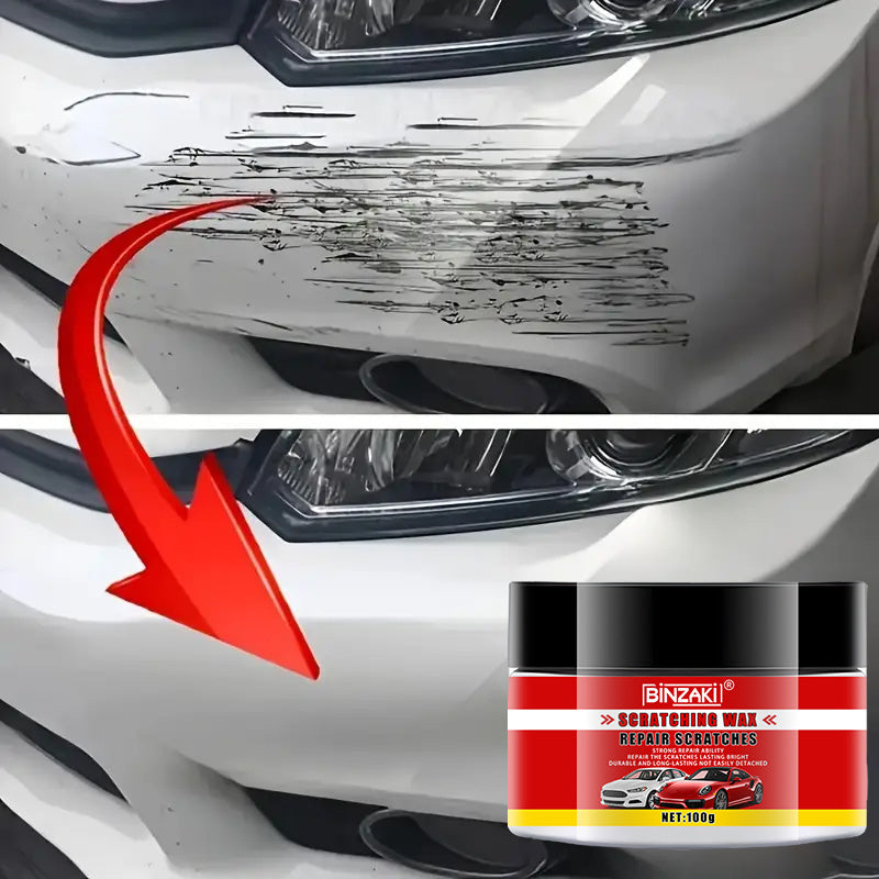 Kit de cera de reparación de arañazos en pintura de coche universal, material ABS, eliminación rápida de arañazos