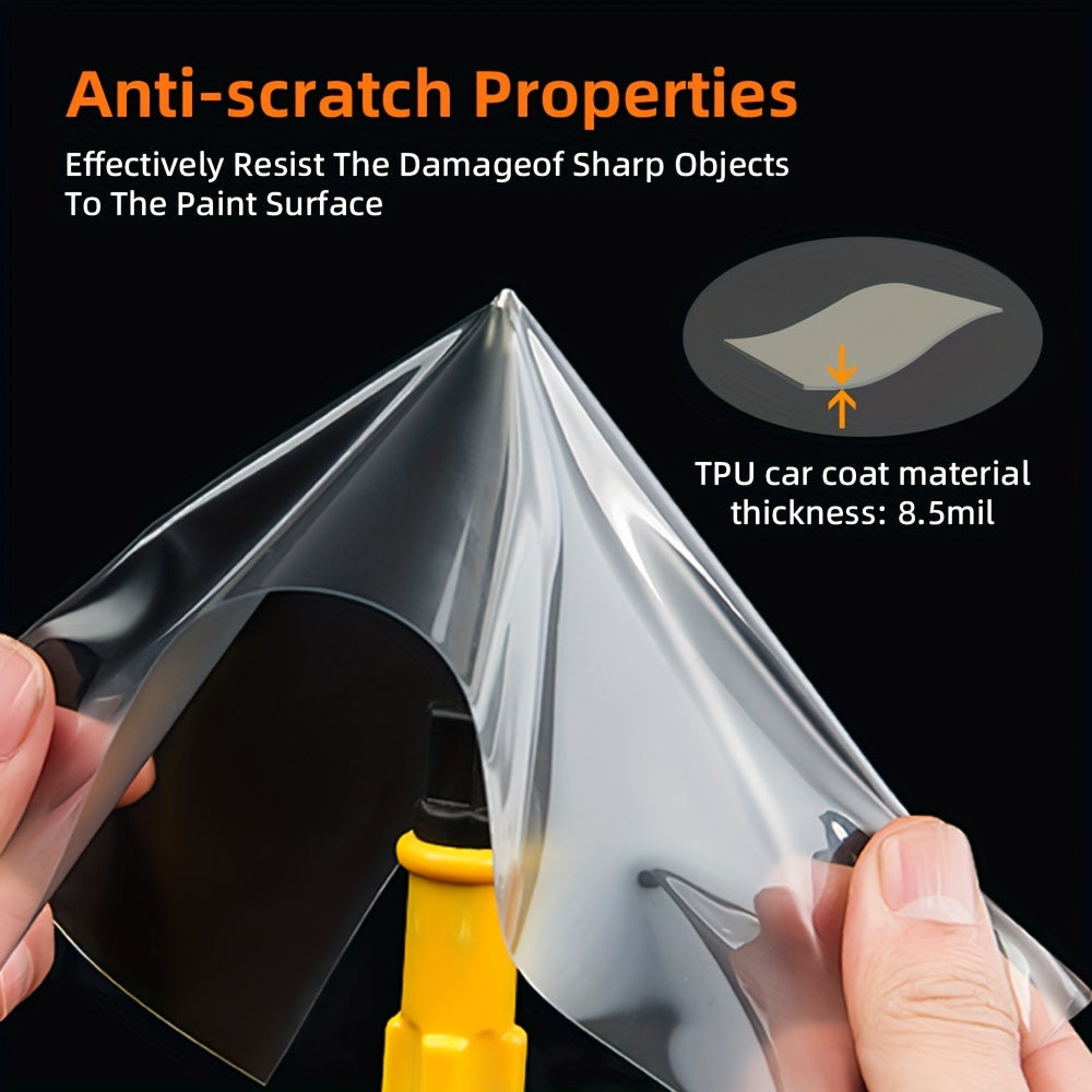 Universal Car Headlight Protector TPU Film for 2023+ Sedan SUV Anti-Scratch