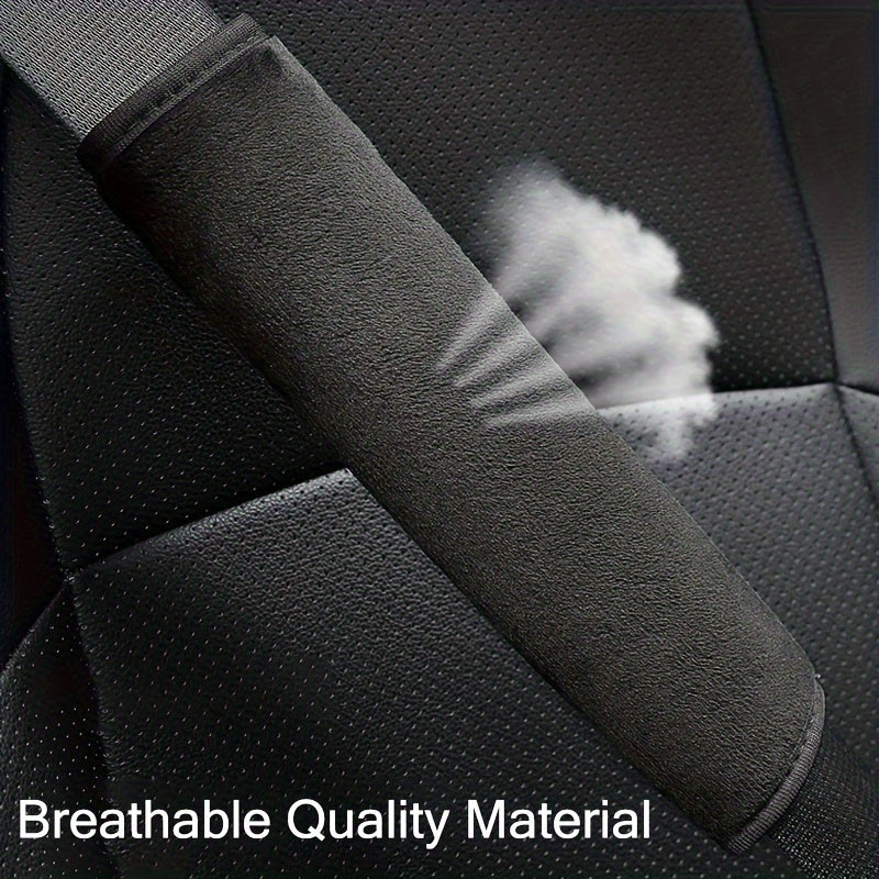 Аксессуары для интерьера автомобиля для мужчин и женщин: 2-компонентные чехлы для ремней безопасности и подушки для плеч ремня безопасности.