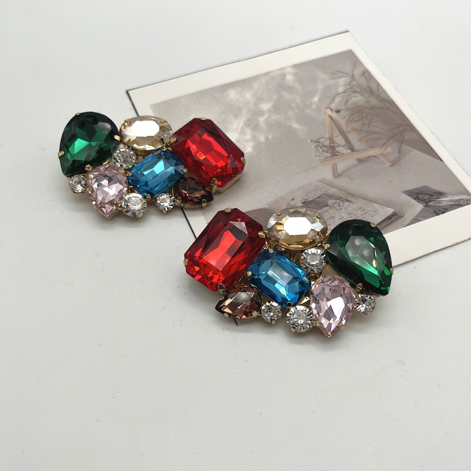 Women's Shoe Flower Jewelry Detachable Clip On Multi-Color Blossom for Heels Sandals