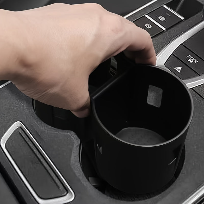 Car Interior Cup Holder Organizer Black for 2022-2025 OMODA C5 Adjustable Storage