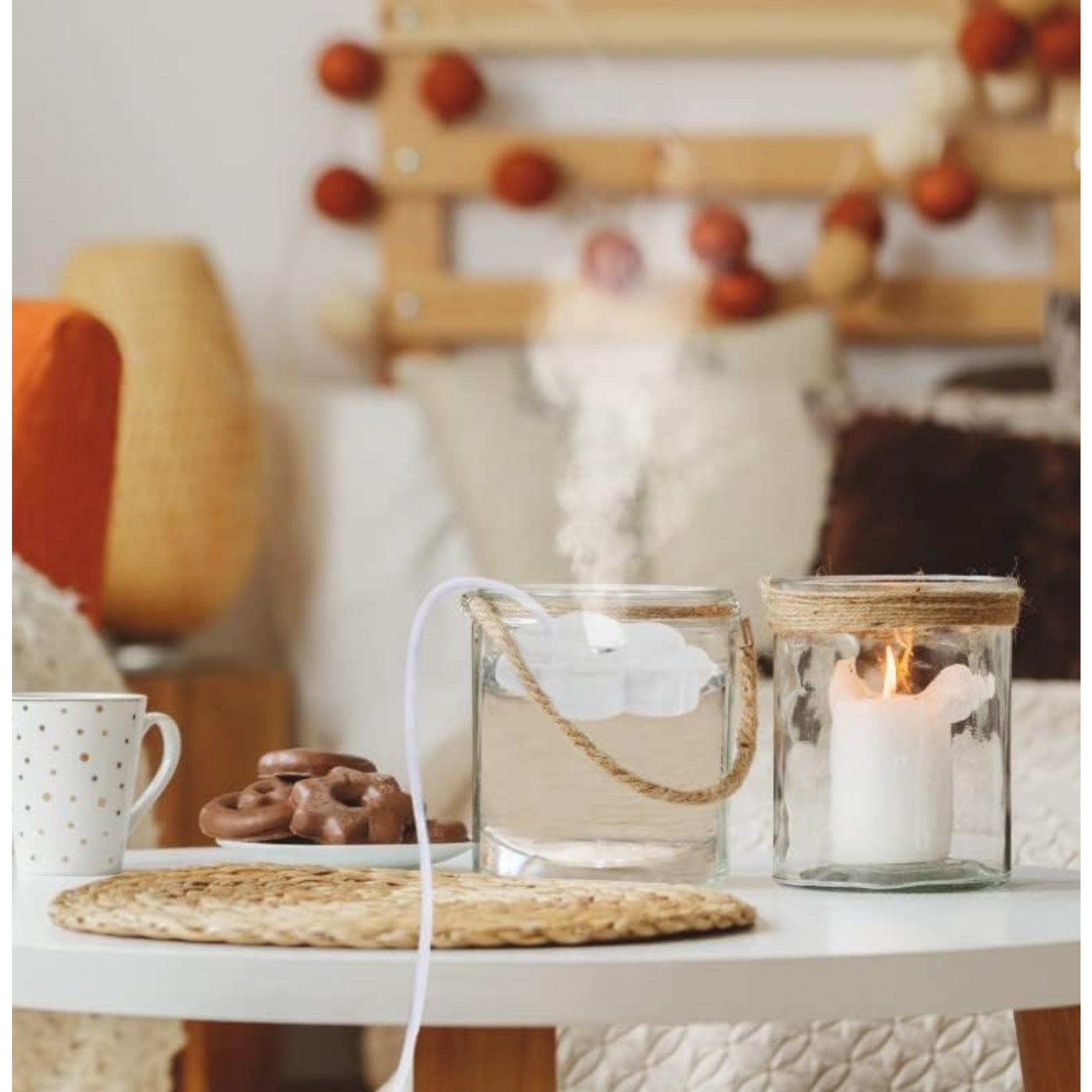 Mini Portable Travel Humidifier 3pcs USB Desktop for Office Bedroom