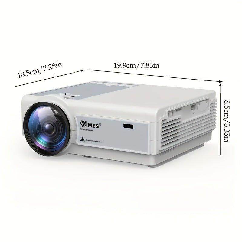 Multimedia Projector with WiFi 1080P Support Portable Home Theater