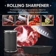 Qora pichoqni shimgich bilan 4 burchak qoʻllanma bilan oshxona pichoqlari uchun qoʻlda tizim bardoshli