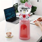 Mini Hello Kitty Water Dispenser Plastic Cartoon No Electricity Holds 8 Cups