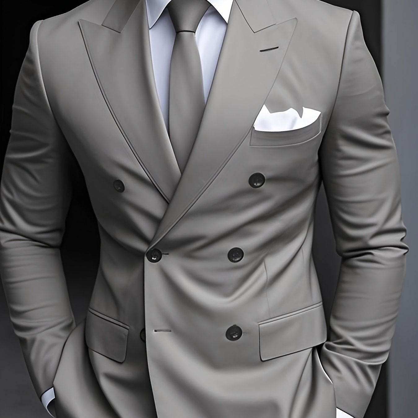 Мужской повседневный пиджак, легкий деловой, узкий крой, однотонный, из полиэстера, весна, осень