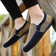 Men's Breathable Lightweight Non-slip Rubber Sole Loafer Shoes for Spring Summer