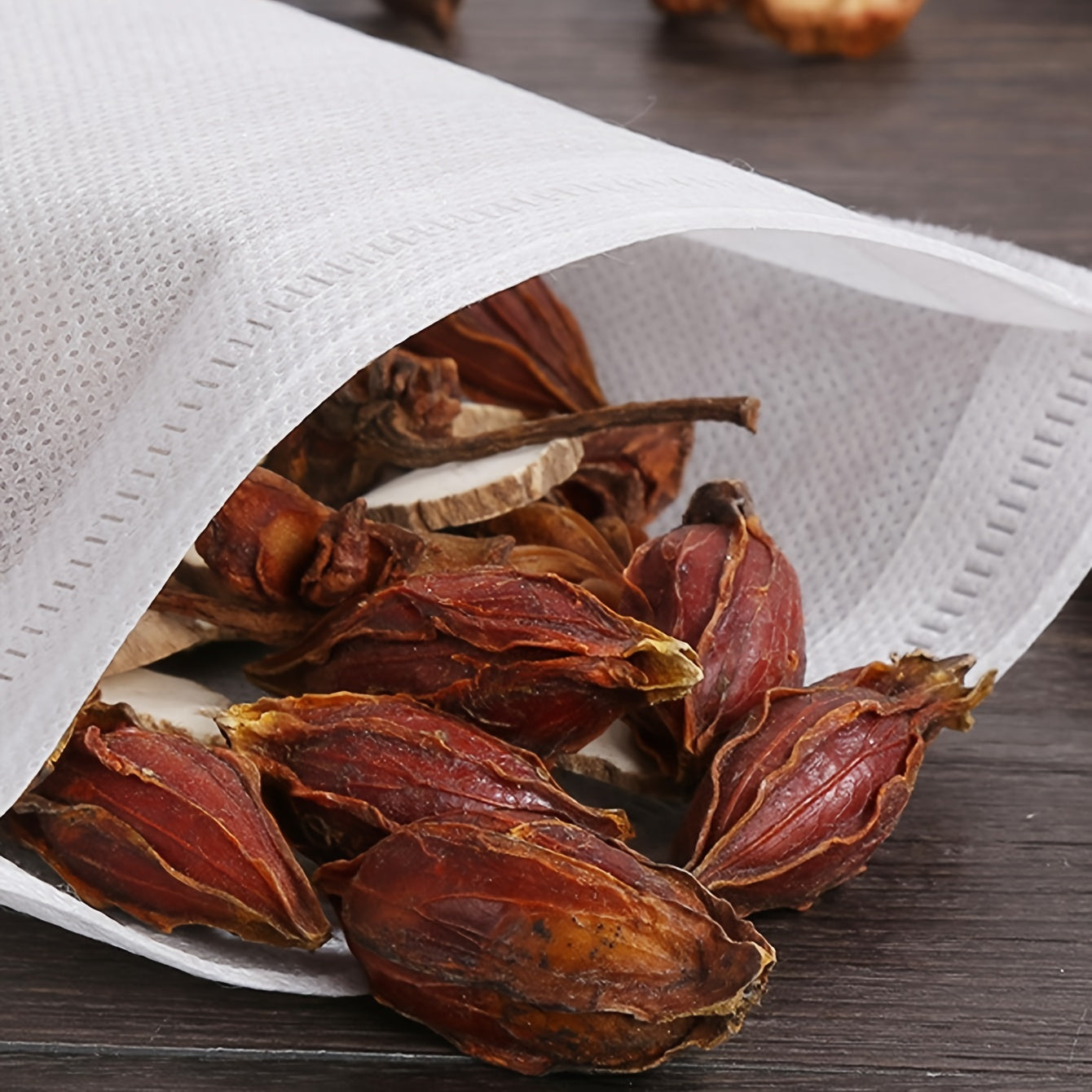 200 Pieces Non-Woven Disposable Tea Bags Coffee Filter Bags Chinese Medicine Decoction Bags