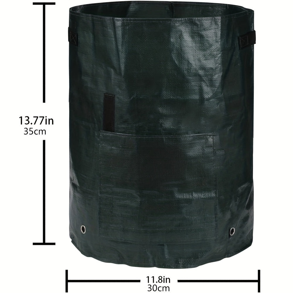 Heavy-Duty 7-Gallon Vegetable Planting Bag with Breathable Mesh for Indoor Outdoor Gardening