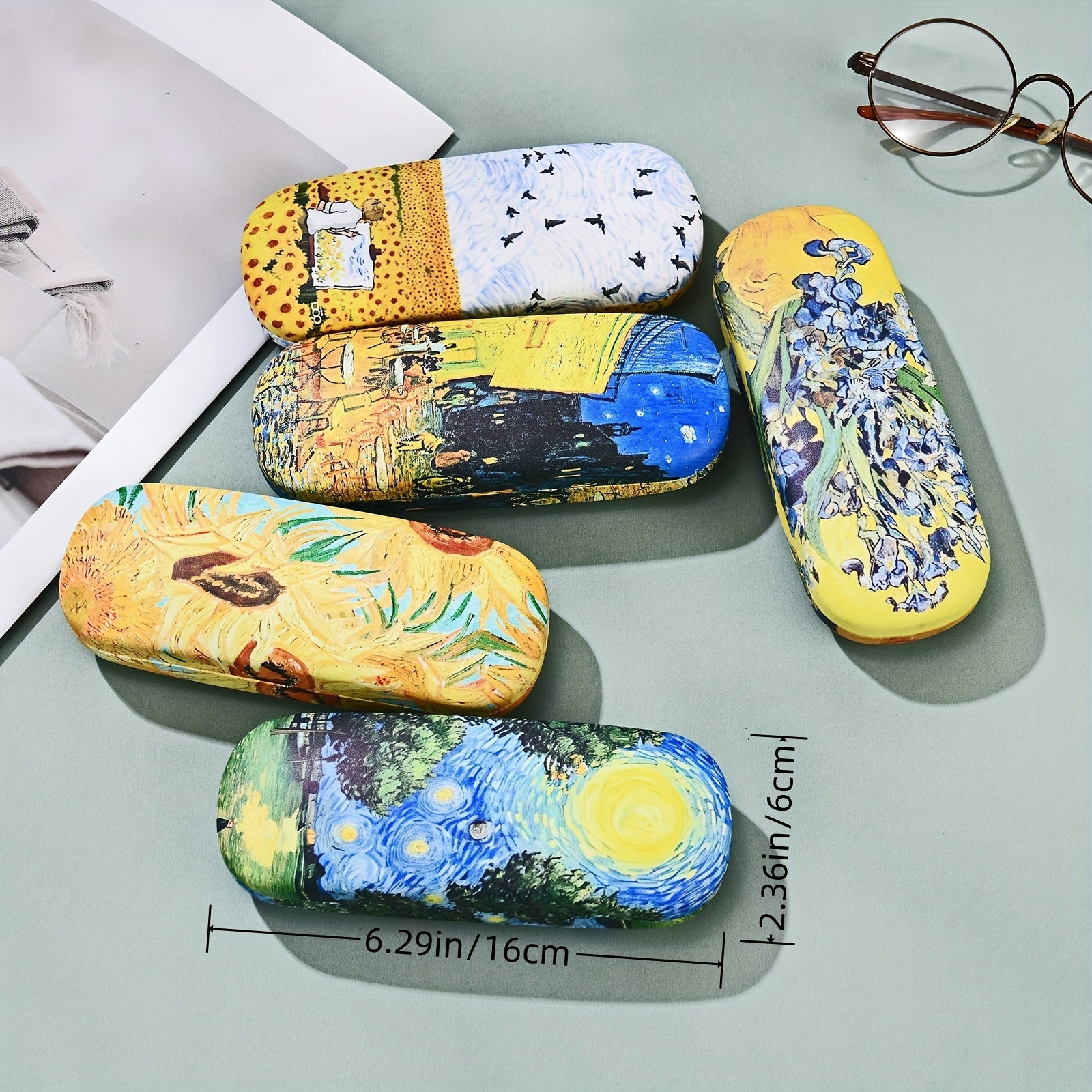 Vintage shisha qutisi bosma dizayni bilan, bardoshli, engil, sayohat uchun tashkil etuvchi