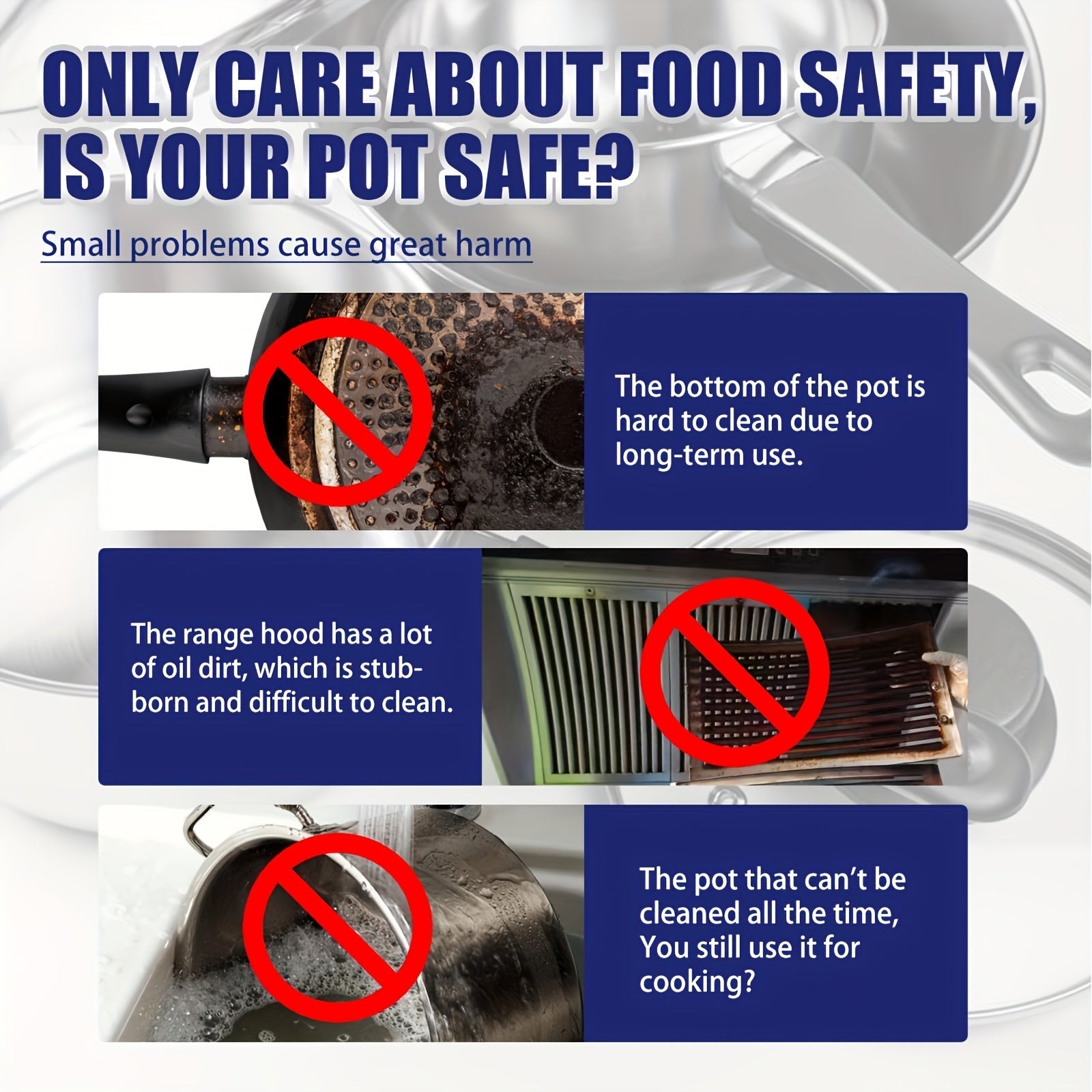 Stainless Steel Cleaner Polish 100g uchun idishlar, qozonlar uchun qoldiqsiz porlash