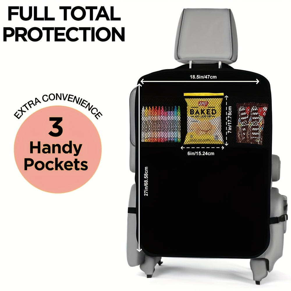 Adjustable Polyester Seat Protector Covers for Car Backseat Safety