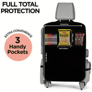 Adjustable Polyester Seat Protector Covers for Car Backseat Safety