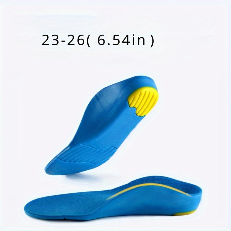 Children's Orthopedic Insoles Arch Support Shock Absorbing PU Flat Foot High Arch
