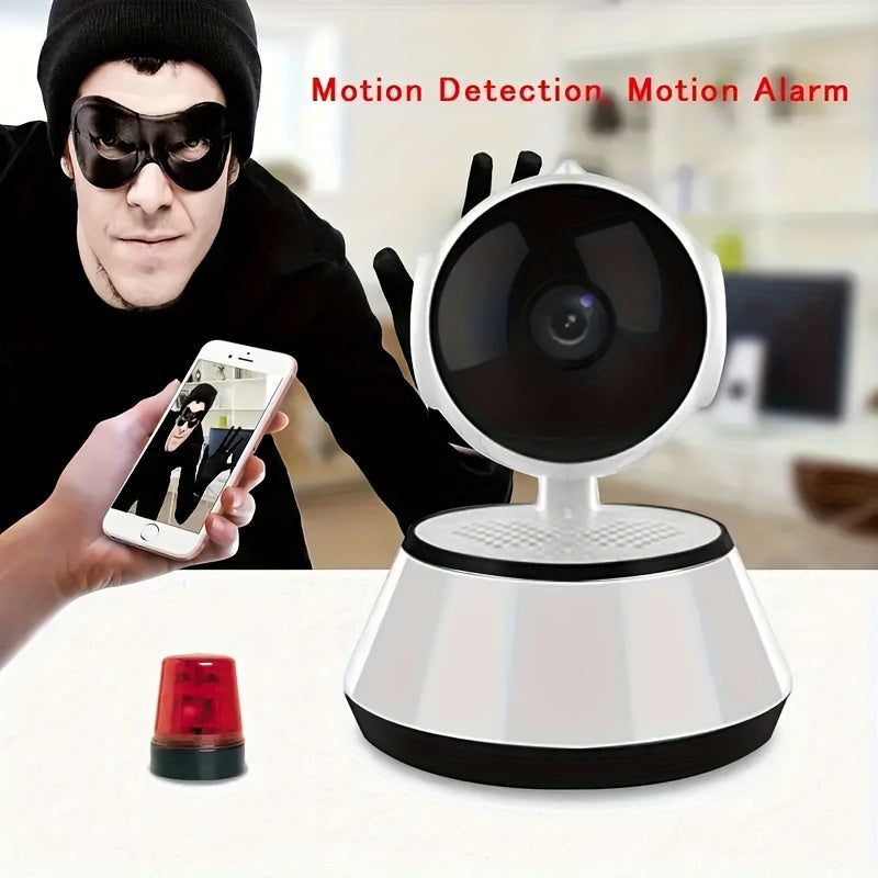 Smart WiFi Security Camera 720P HD Night Vision Two-Way Audio USB Power