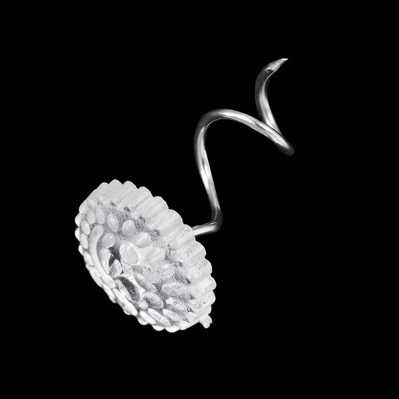 Upholstery Pins 10 Pieces 1.5cm Light Beige Polypropylene for Slipcovers Furniture