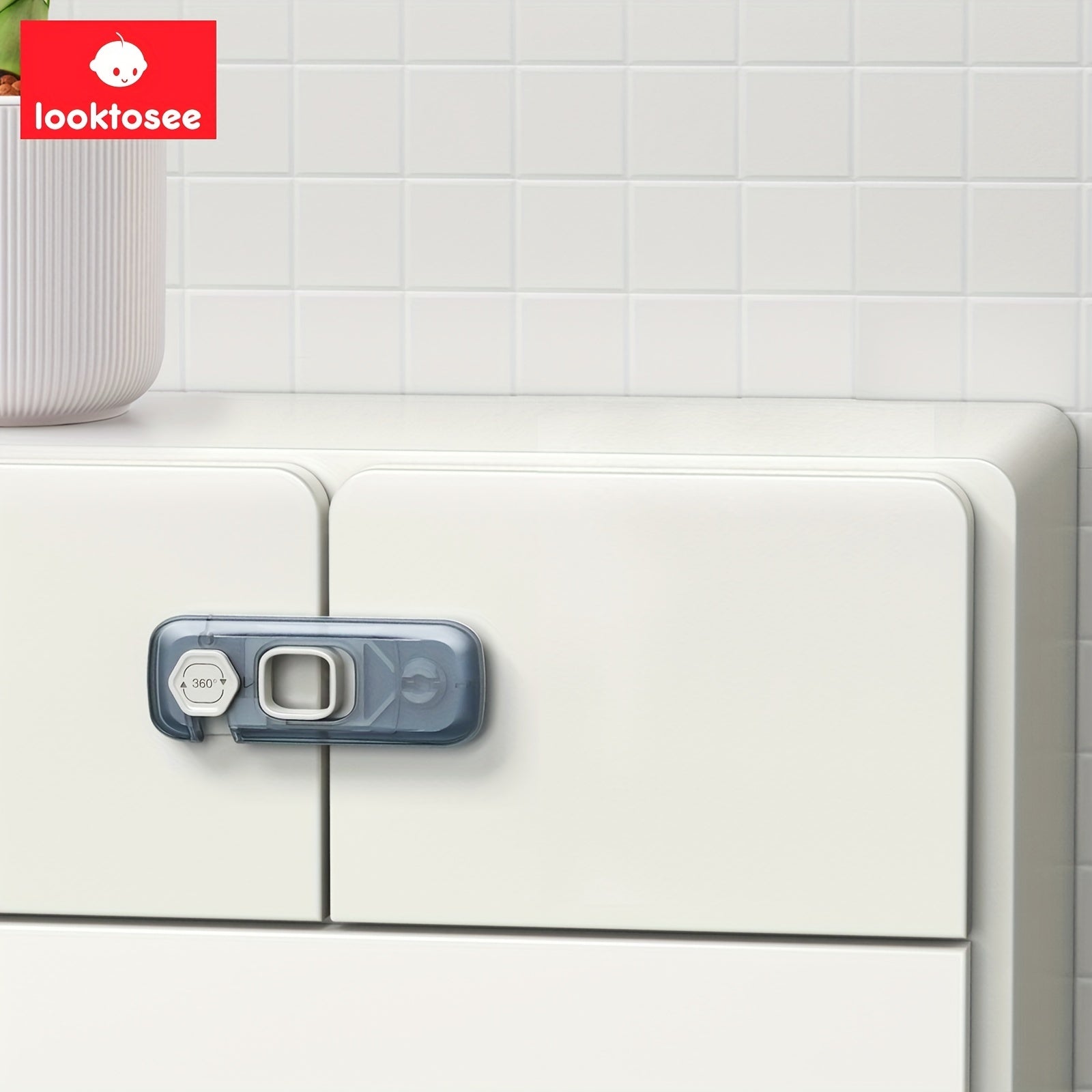 Child Safety Locks 2 Pack for Baby Protection from Fire and Dangers