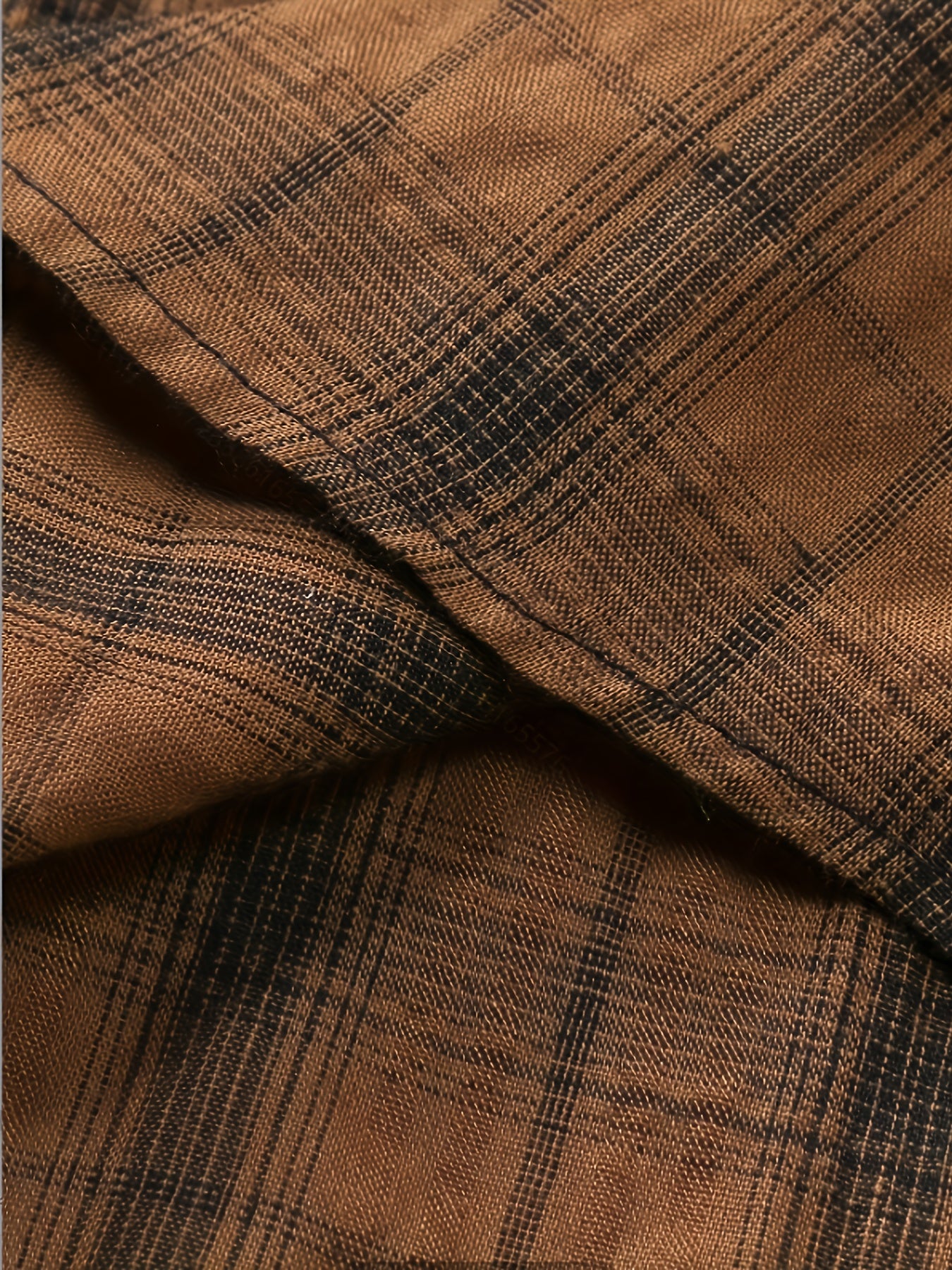 Men's Summer Casual Plaid Shirt Short Sleeve Lapel Cotton Polyester Rayon Regular Fit