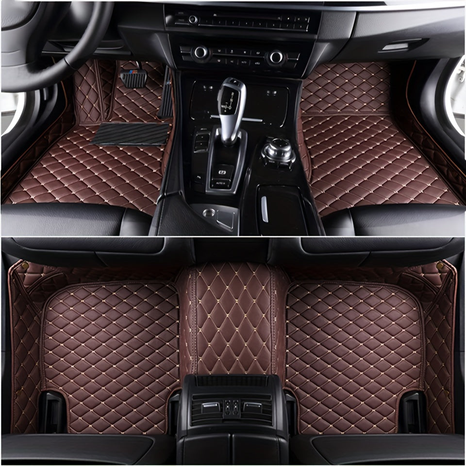 Universal Car Floor Mats for Tesla Model 3 2019-2023 All-Season Easy to Clean