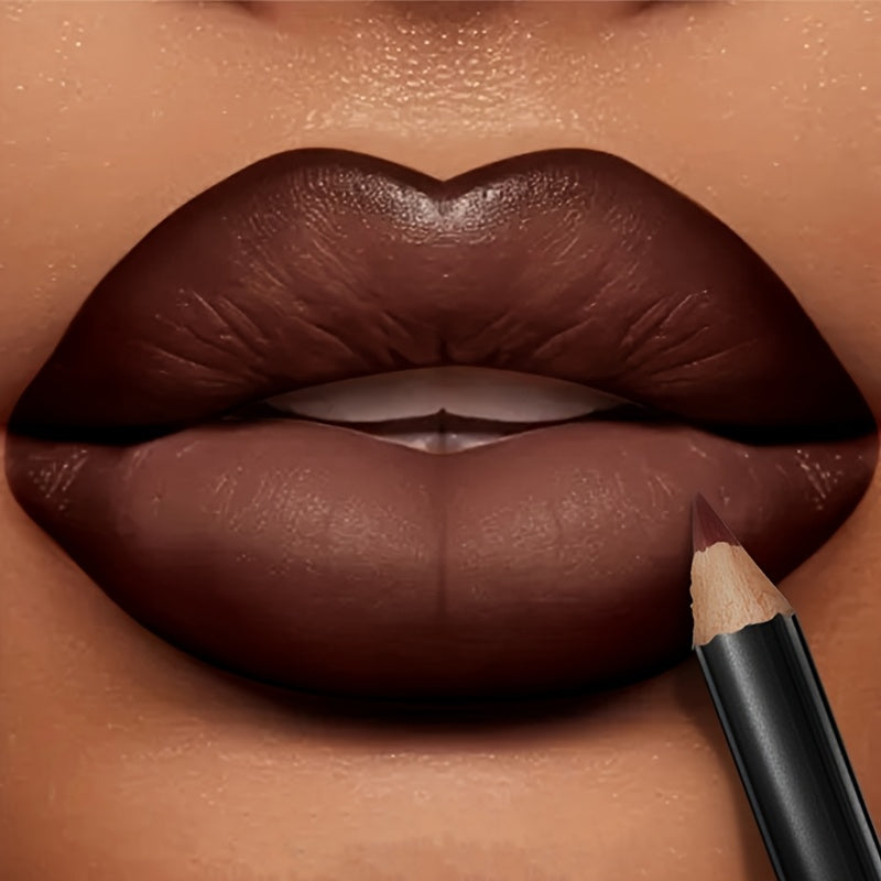 Женский матовый карандаш для губ, стойкий, ягодный оттенок, 1 шт