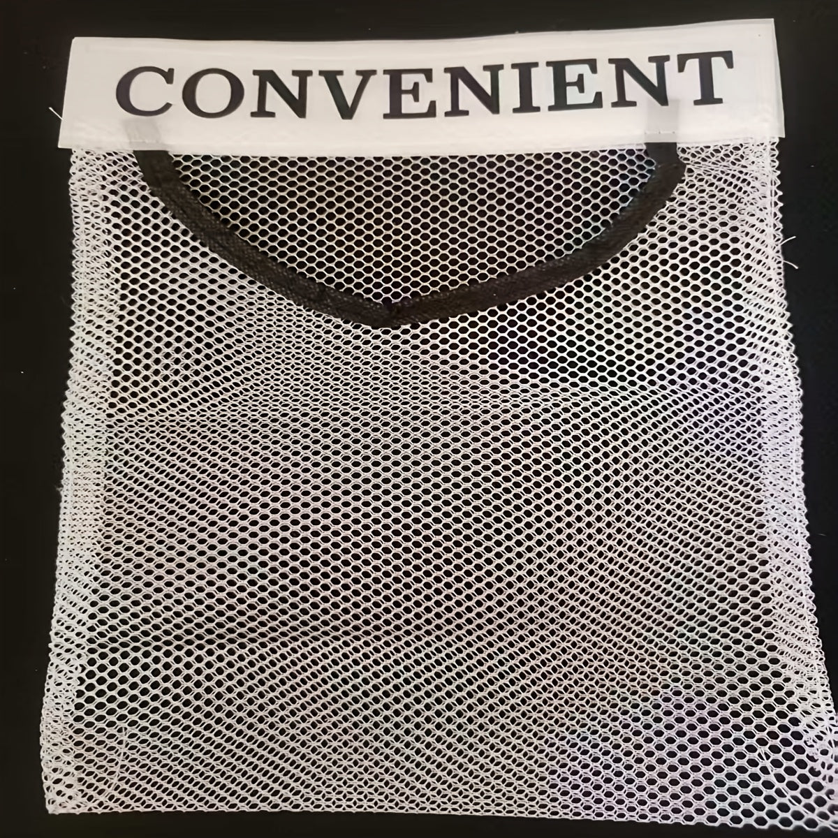 1 dona Yuqori elastik to'rli osma saqlash sumkasi tortish tugmasi bilan - turli xonalar uchun ko'p maqsadli tashkilotchisi. (Bej).