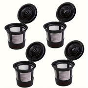 2 Pieces Reusable BPA Free Purple Coffee Filter Cups Set