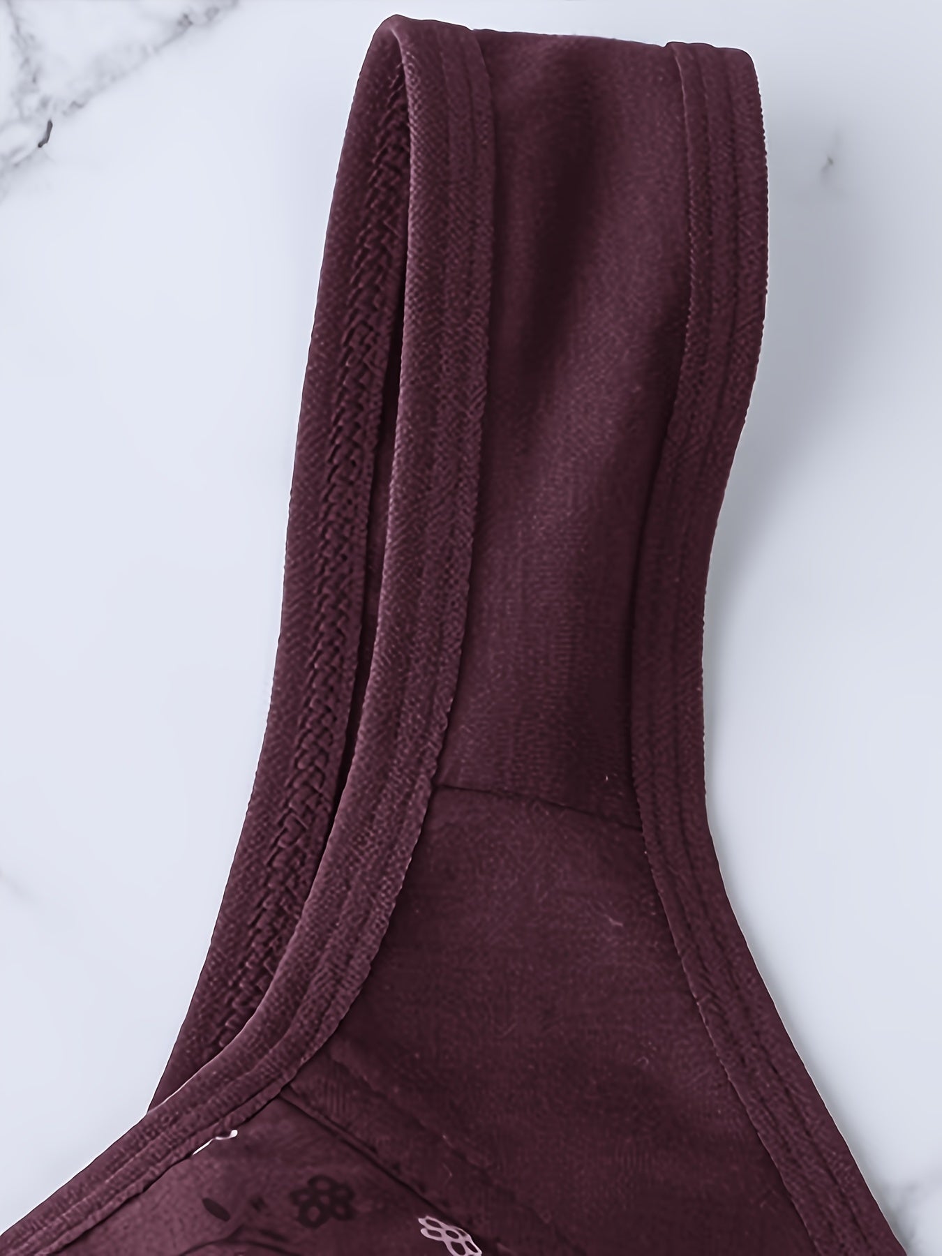 Plus Size Wireless Bras Set with Button Detail No Padding Random Print