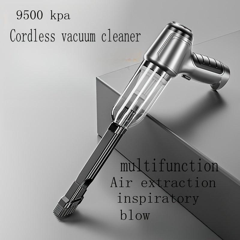 Wireless Handheld Car Vacuum Cleaner with Strong Suction and Blow Function