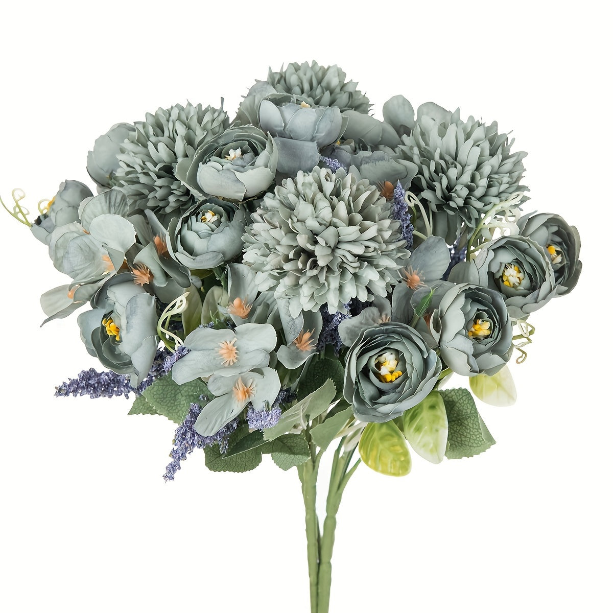 Artificial Flowers 1/3pcs Simulated Roses and Chrysanthemums for Home Decor Weddings and Parties