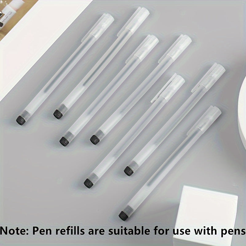100pcs Gel Pen Refills 0.5mm in Red Blue Black Ink for Office School Supplies