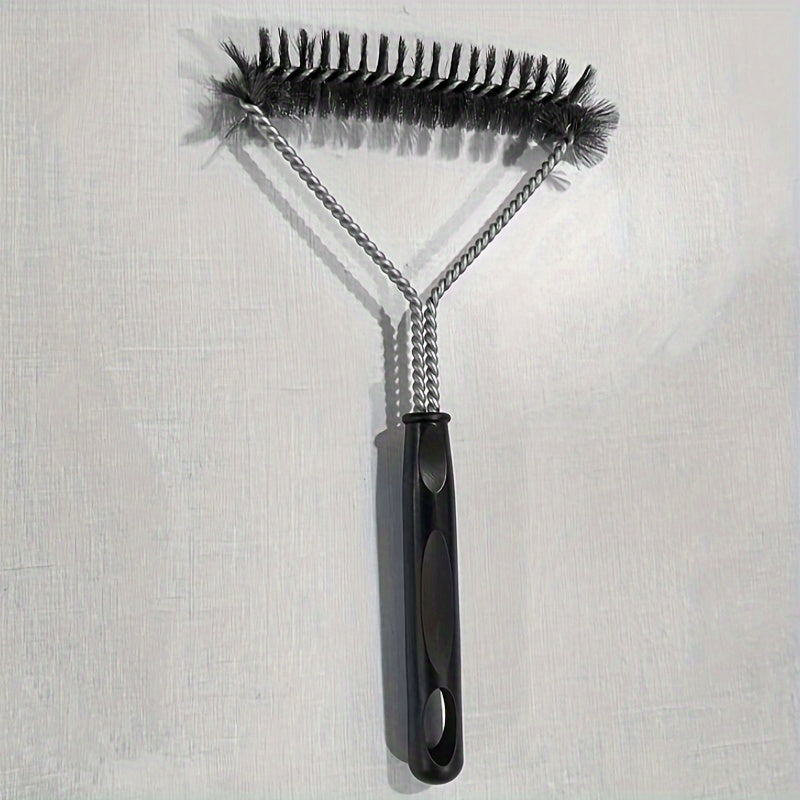 Stainless Steel Grill Brush 38cm Reusable Wire Scraper BBQ Cleaning Tool