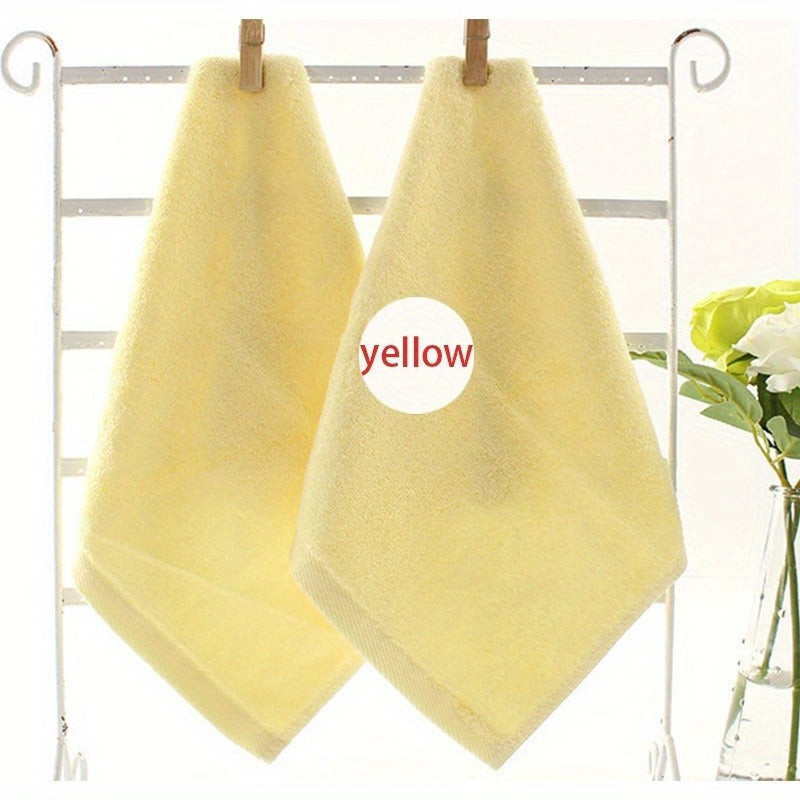 Microfiber Handkerchiefs in Macaroon Colors 24.89cm Square for Skin Comfort