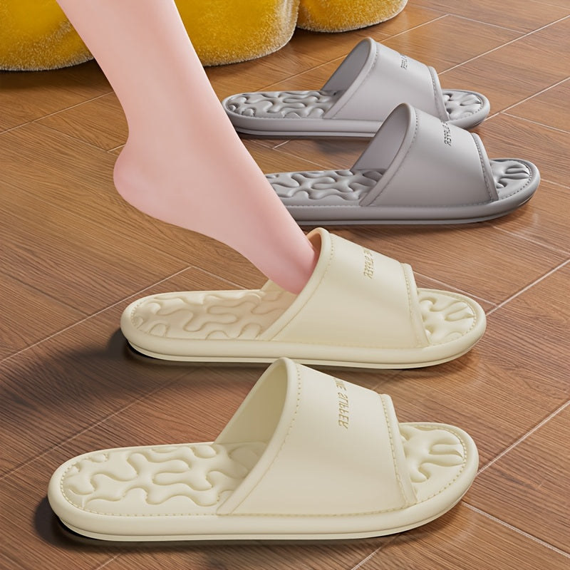 Ladies Soft Bottom Comfortable Cool Slippers for Home Beach Pool Use