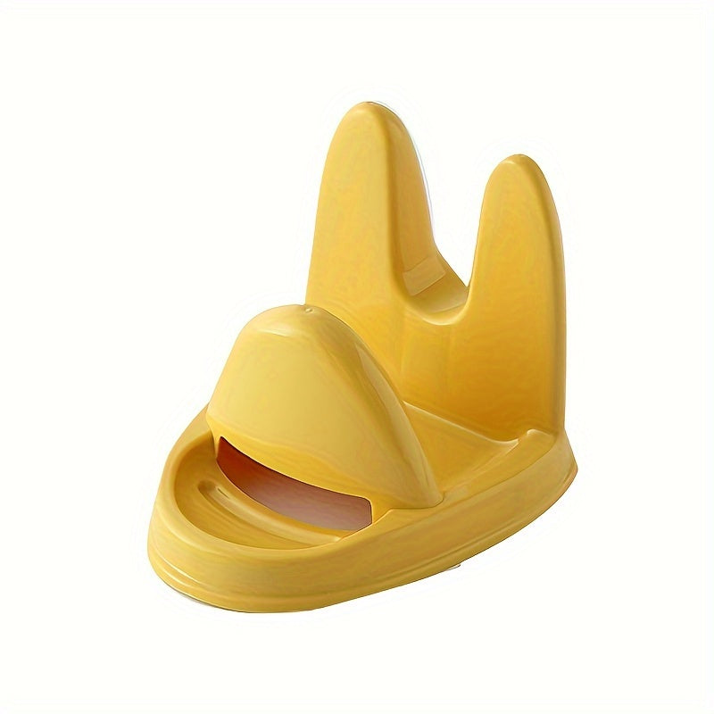 Estante organizador de plástico para cocina para cucharas, tapas y tablas de cortar